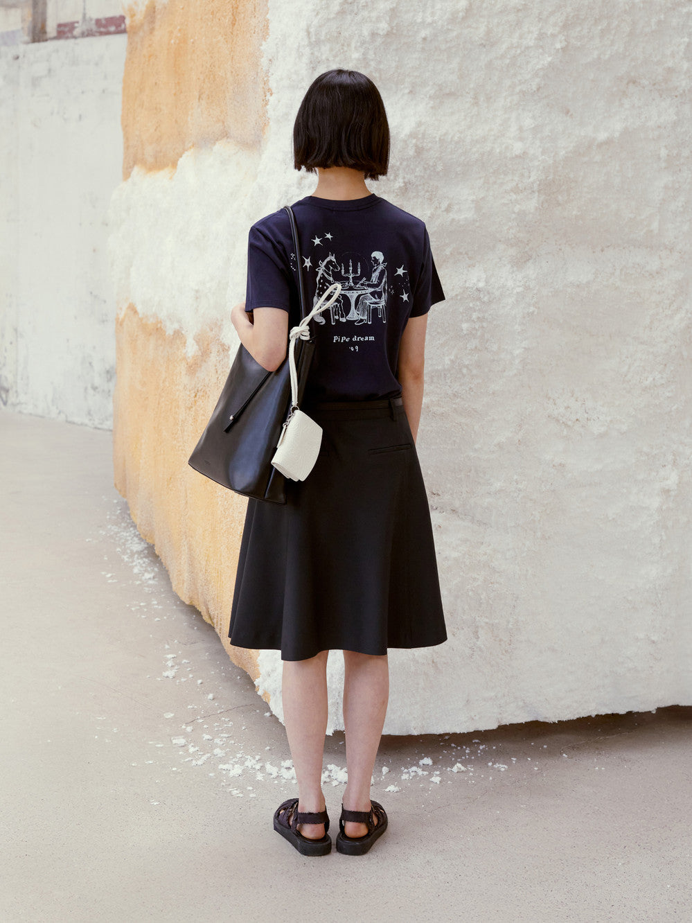 Low Classic Pipe Dream Mini T-Shirt Navy
