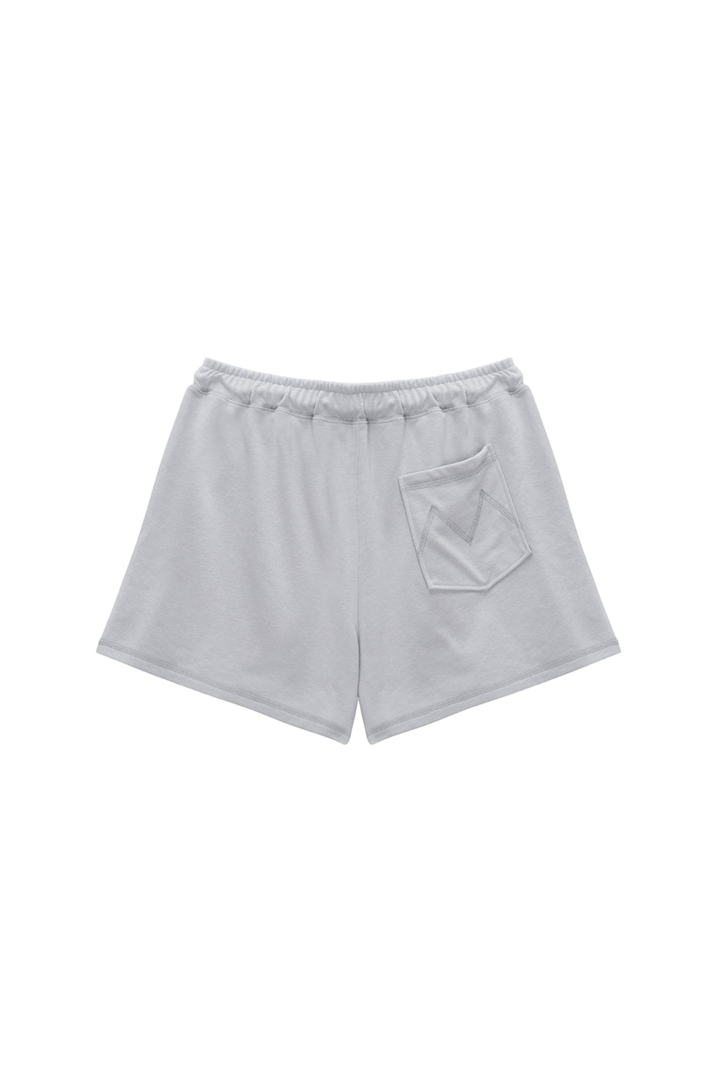 Matinkim Stitch Label Sweatshorts IN Light Grey