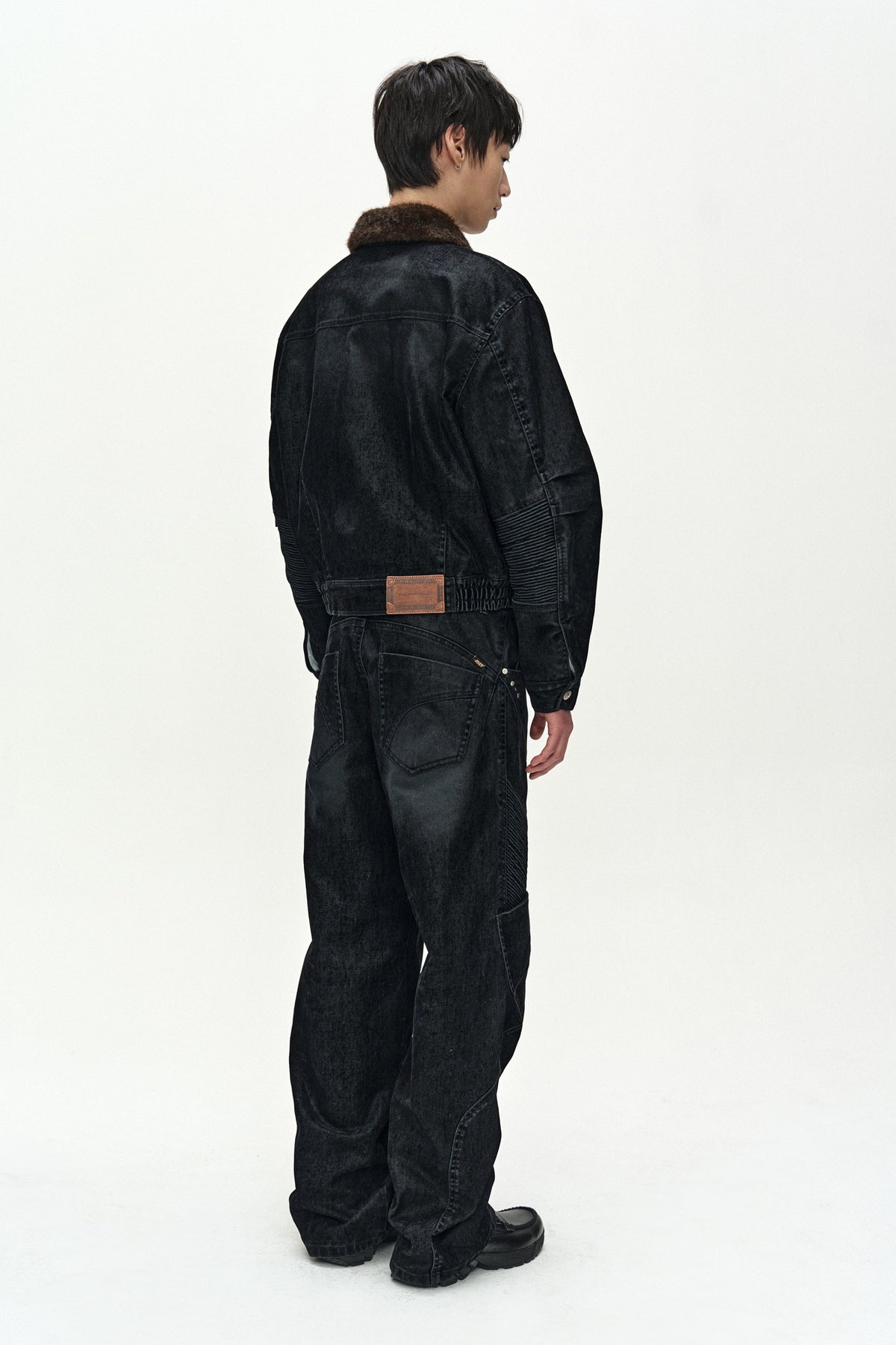Andersson Bell Unisex Padded Denim Bomber Jacket