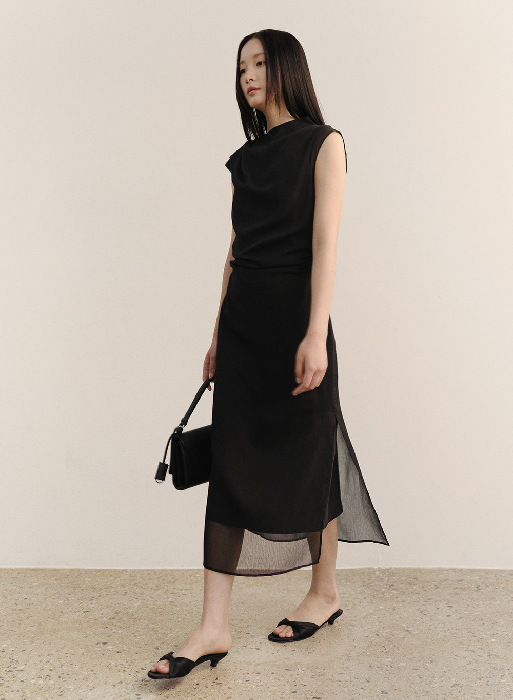 Kindersalmon Félicie Dress Black