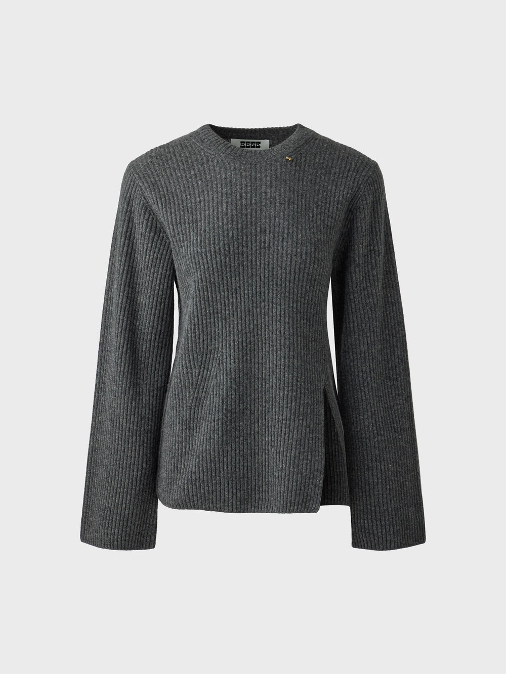EENK Relaxed Knit Top - Gray