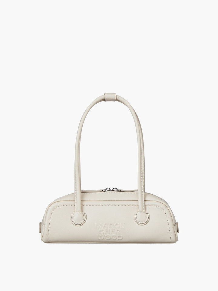 Margesherwood Soft Boston EW Mini white choco plain