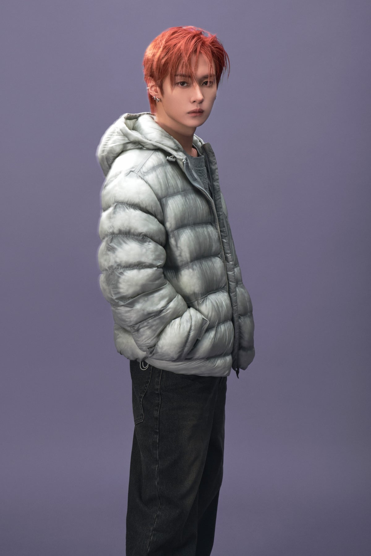 Matinkim Cloud Shell Hoody Padding Jumper IN Mint