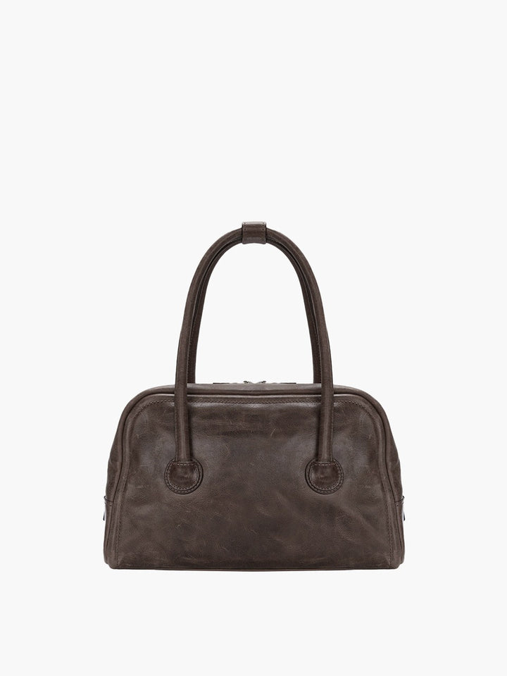 Margesherwood Soft Tote washed brown pull-up