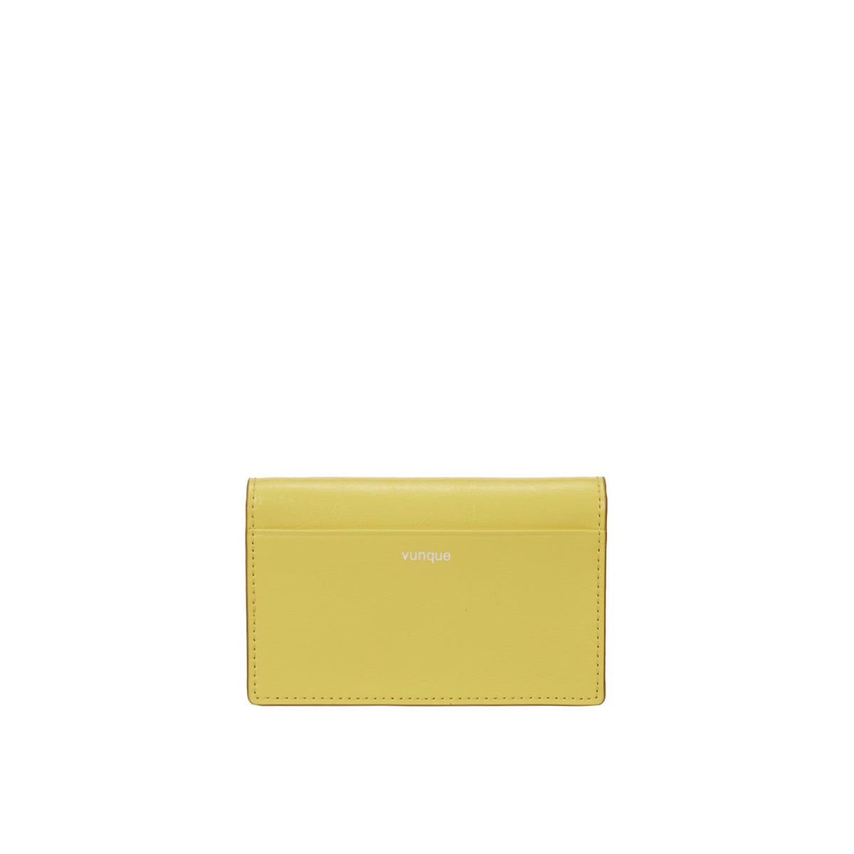 Vunque Toque Balaca Wide Card Wallet Citrus Yellow