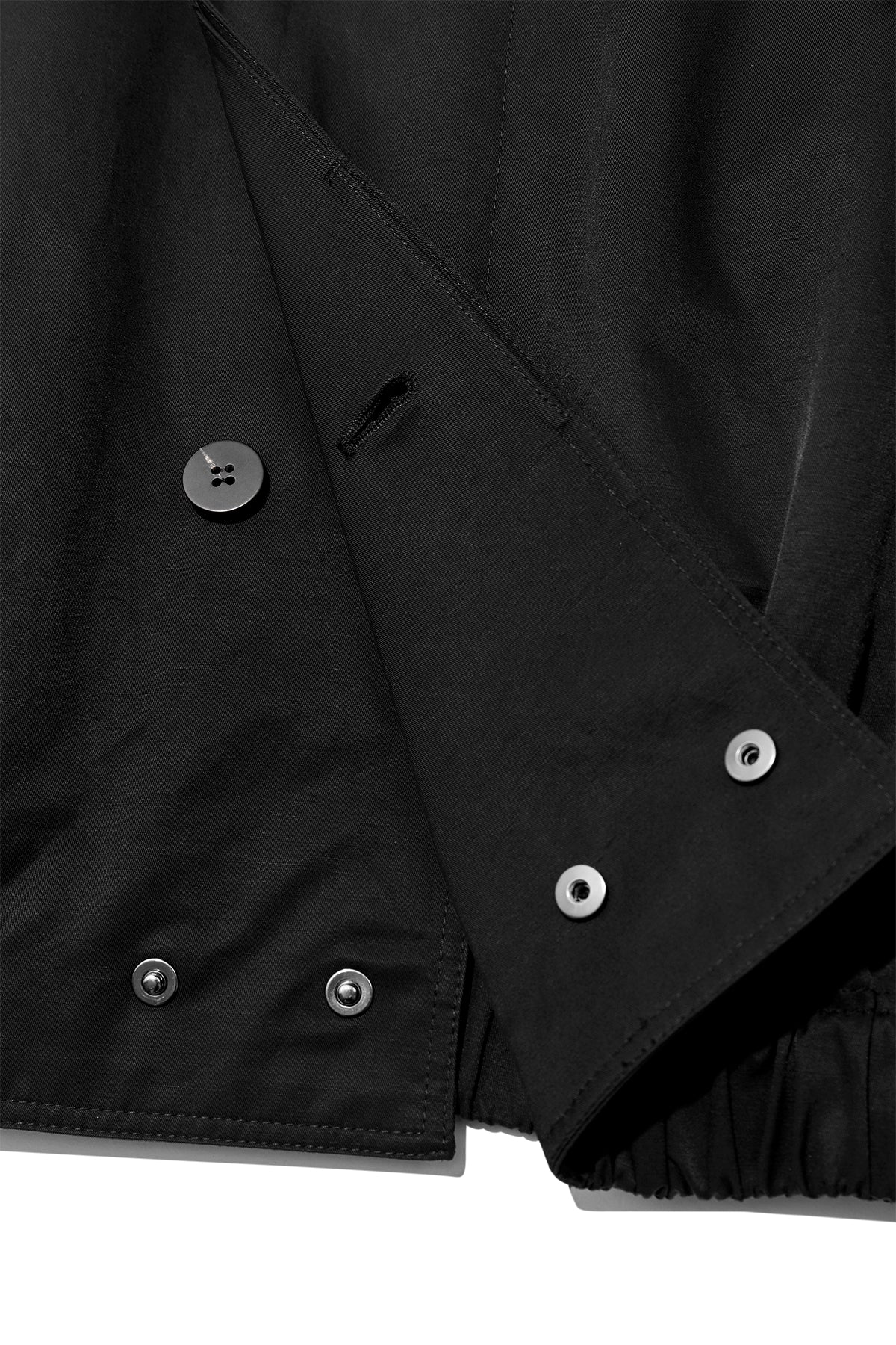 [matinkim] TRENCH BOMBER JUMPER FOR MEN IN BLACK