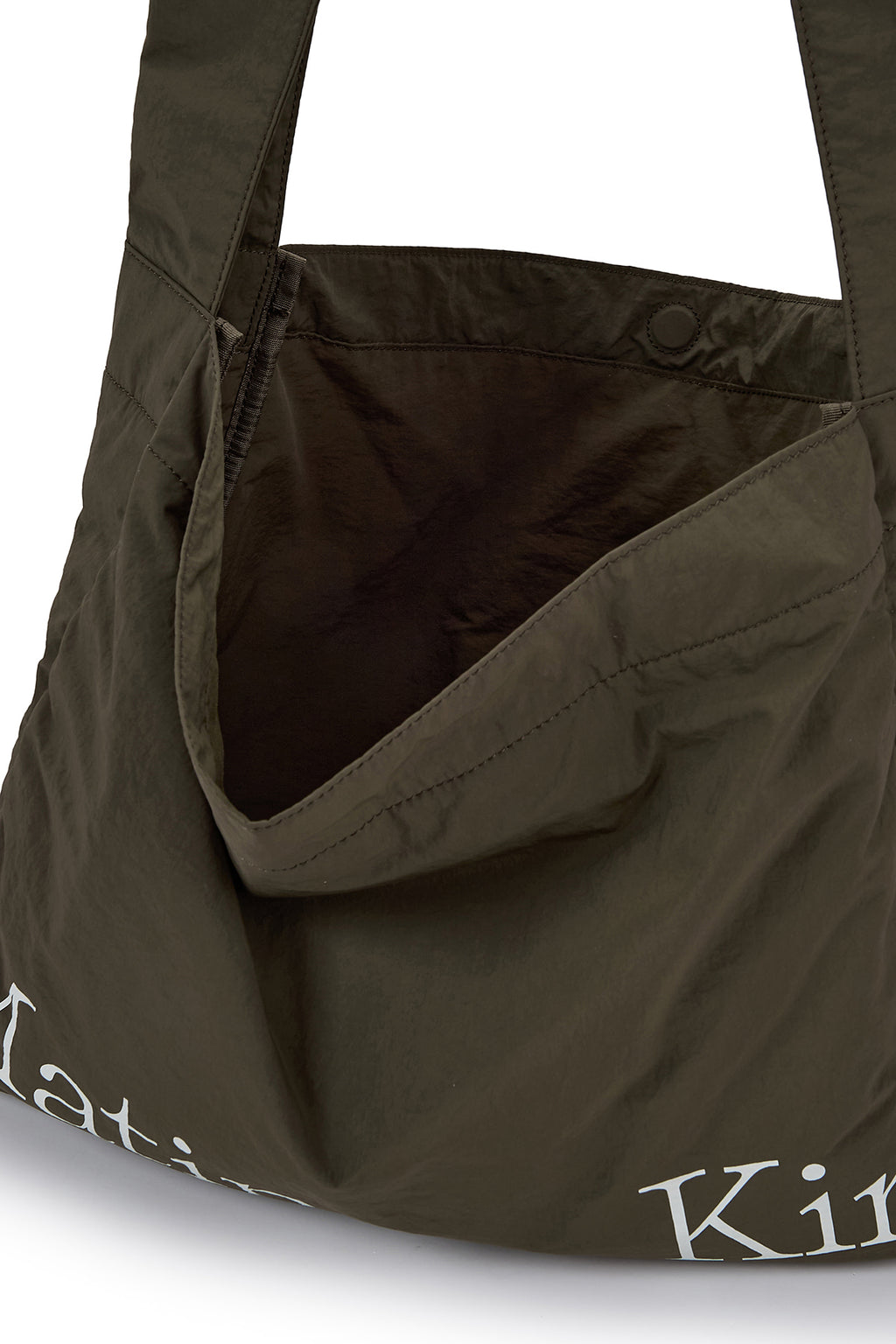 [matinkim] MATIN CRISP BIG ECOBAG IN KHAKI