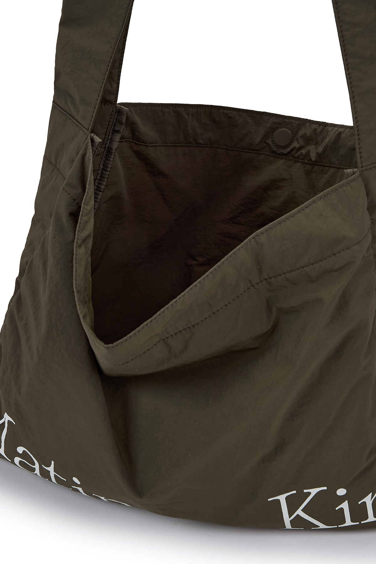 [matinkim] MATIN CRISP BIG ECOBAG IN KHAKI