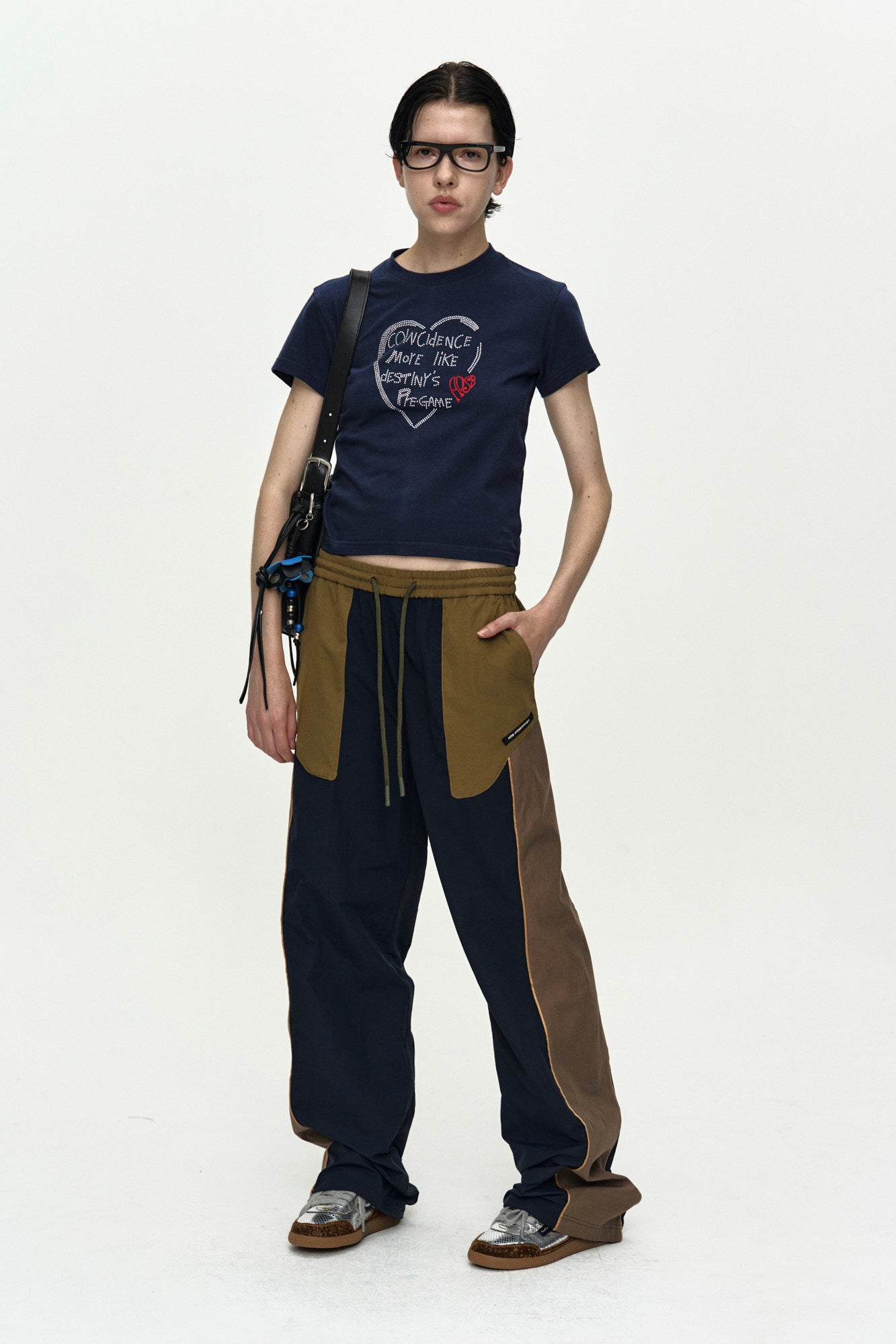 Andersson Bell Unisex Color Block Nylon Track Pants