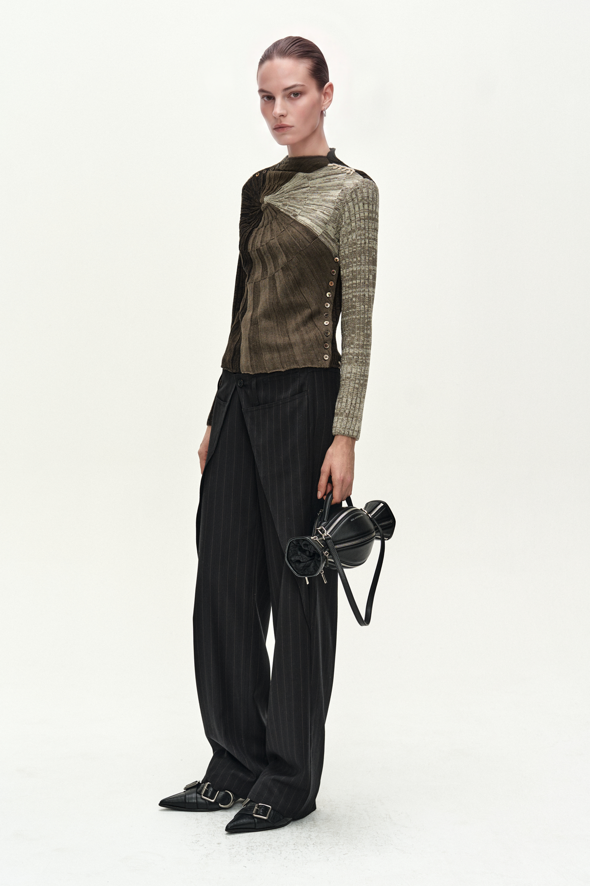 Andersson Bell Stripe Wrap Pants