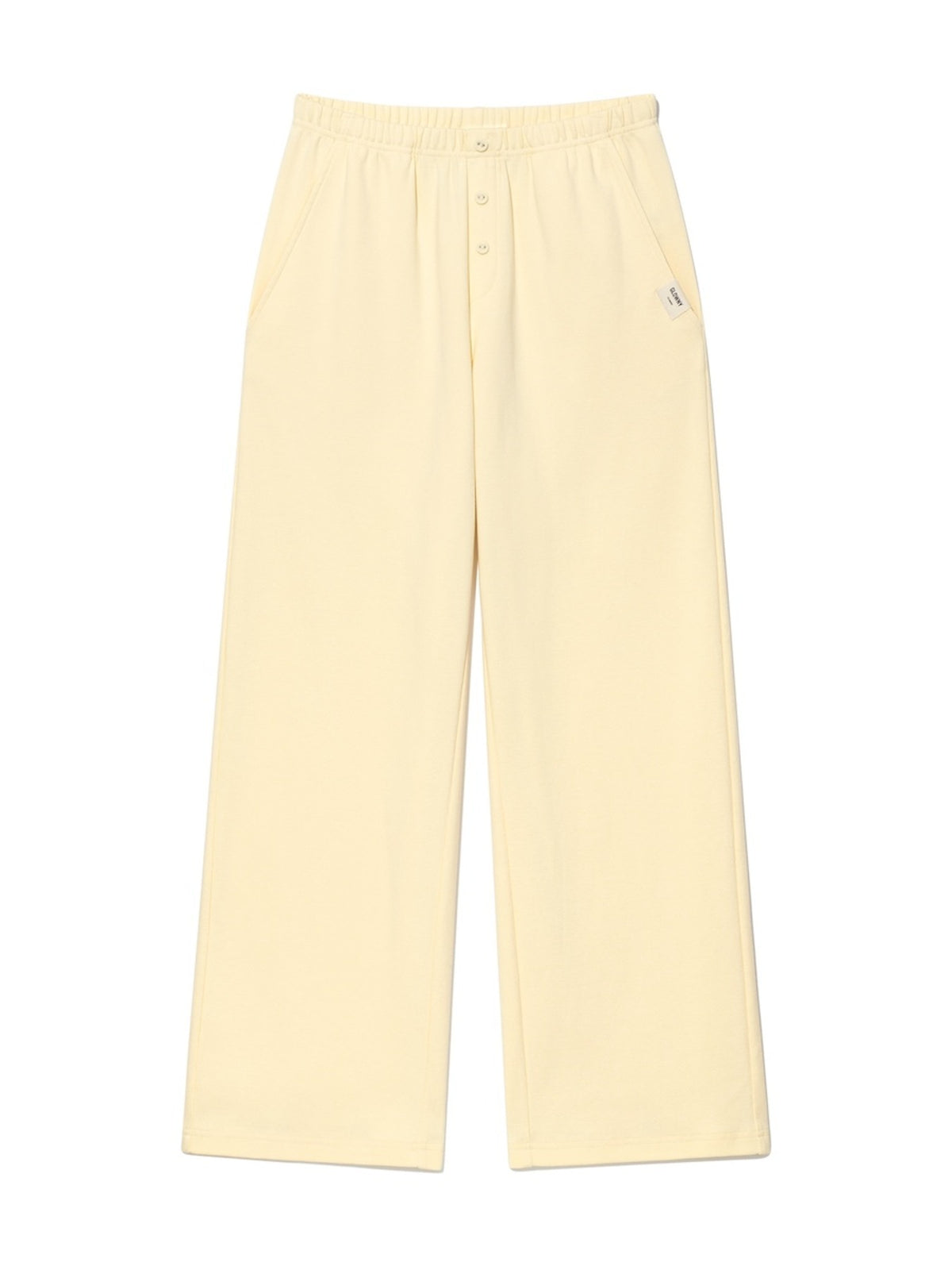 GLOWNY G Button Fly Pants (Butter)