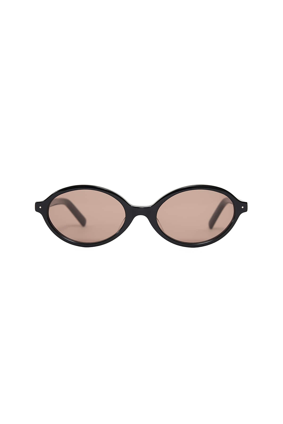 Matinkim Matin Narrow Round Sunglasses IN Brown