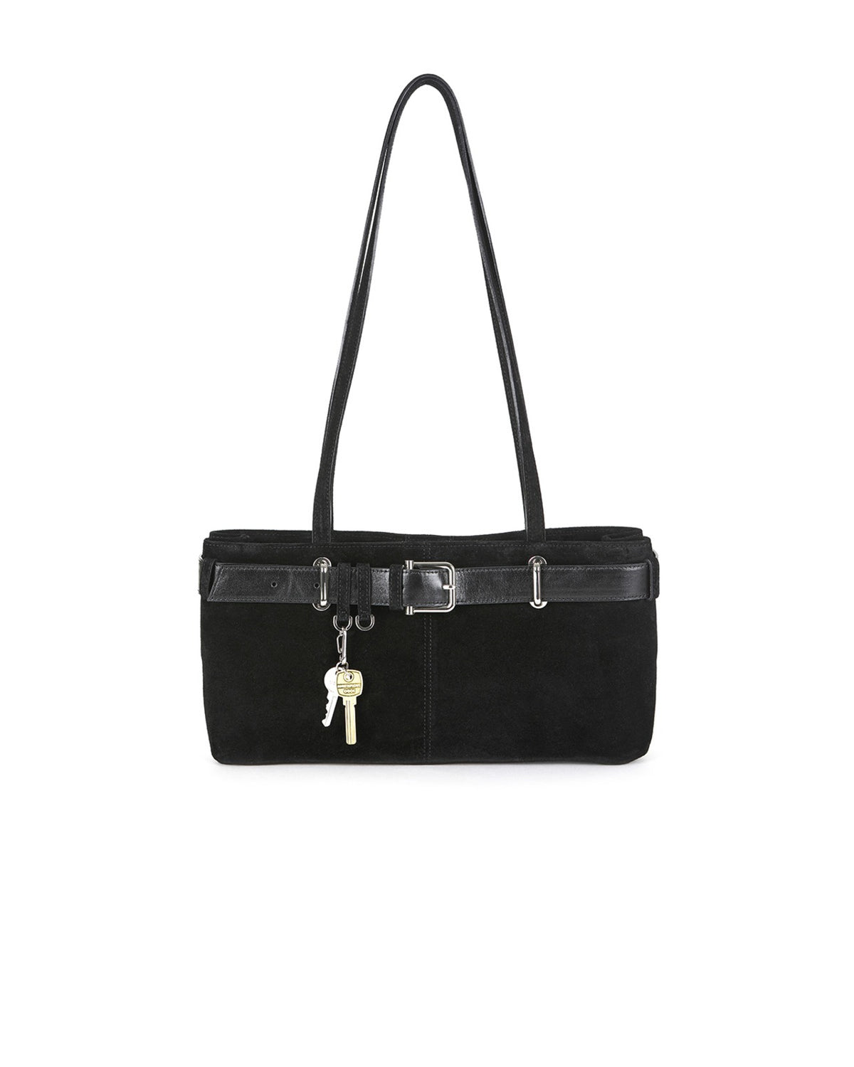 Osoi Shoulder Brocle Suede Black Combi