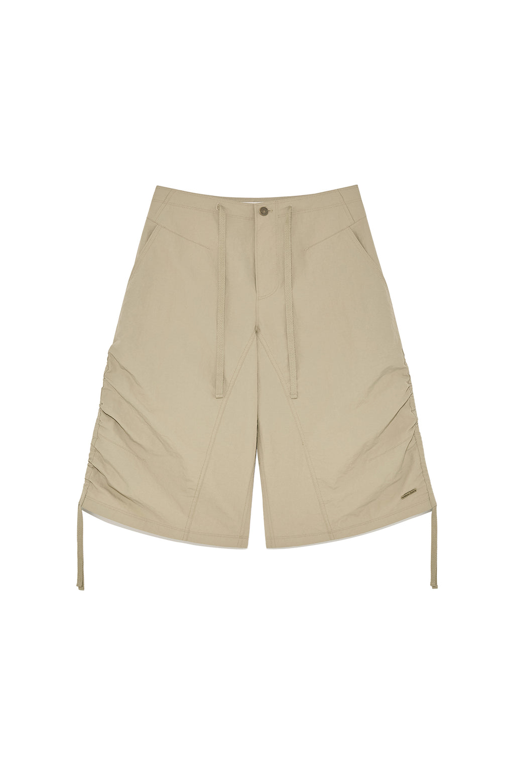 Matinkim Nylon String Half Pants IN Beige