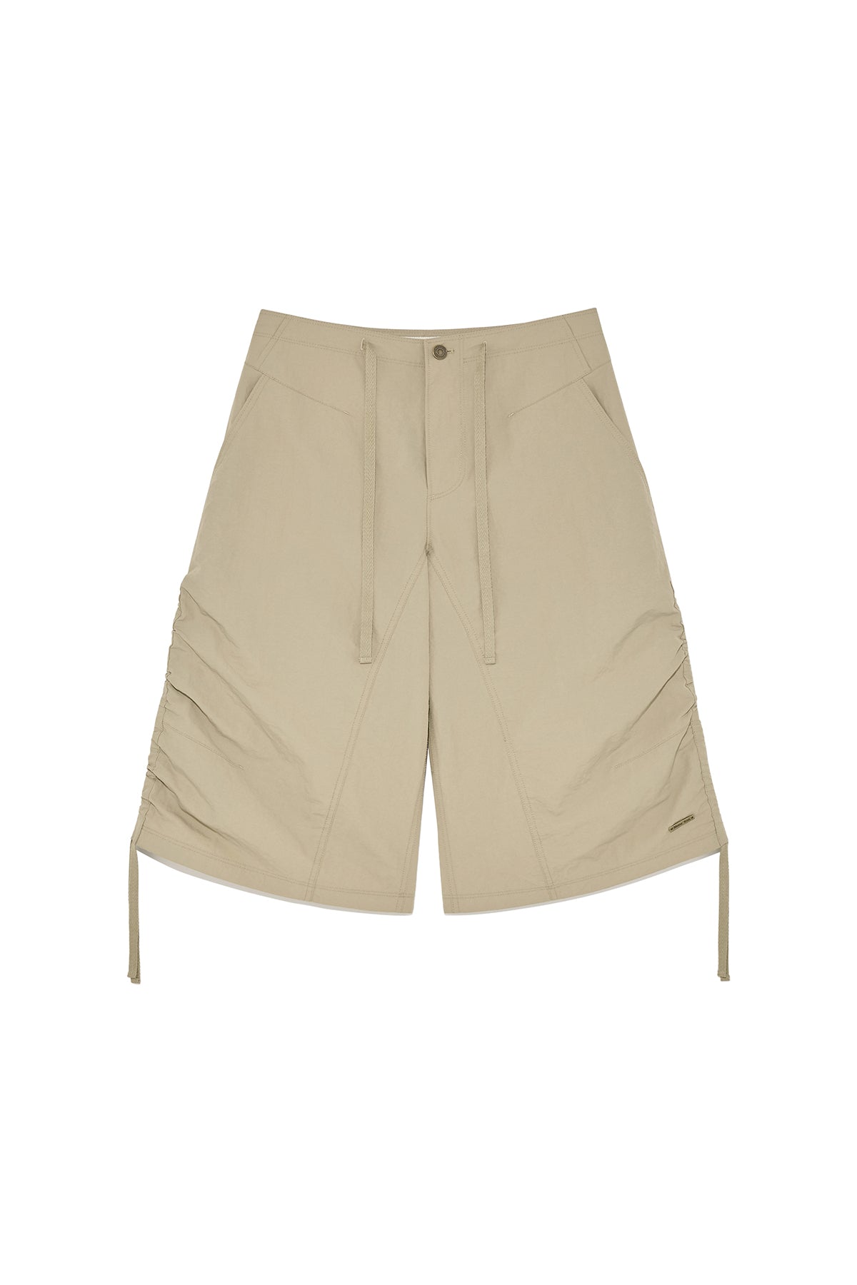 Matinkim Nylon String Half Pants IN Beige