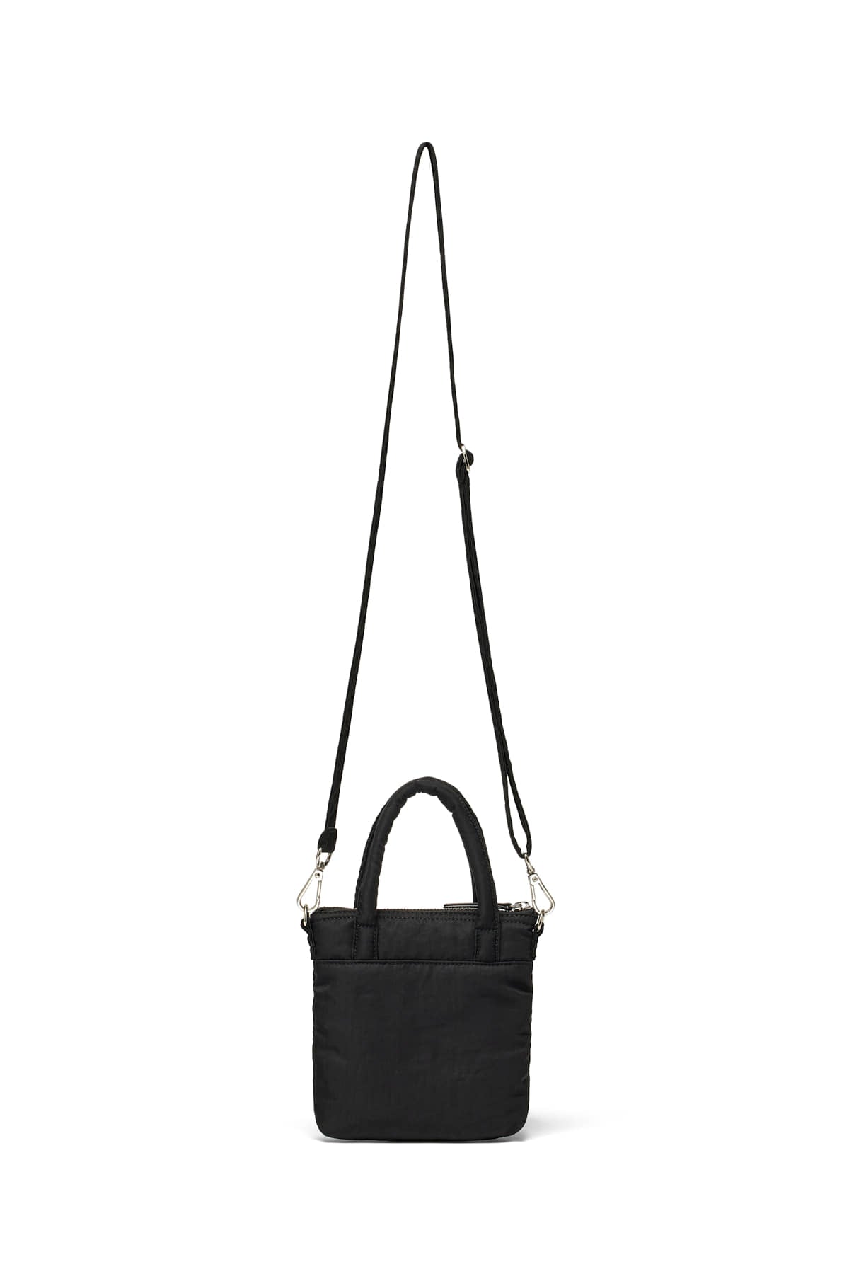 [matinkim] PADDED CARGO TWO WAY MINI BAG IN BLACK