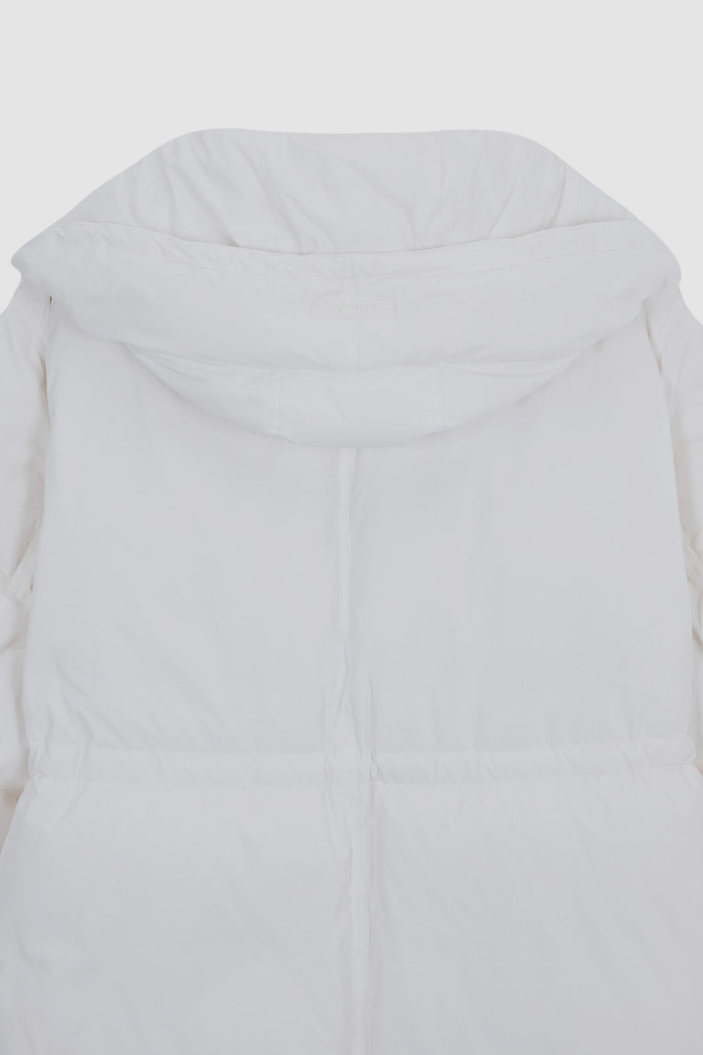 Matinkim Draw String Long Down Jumper IN White