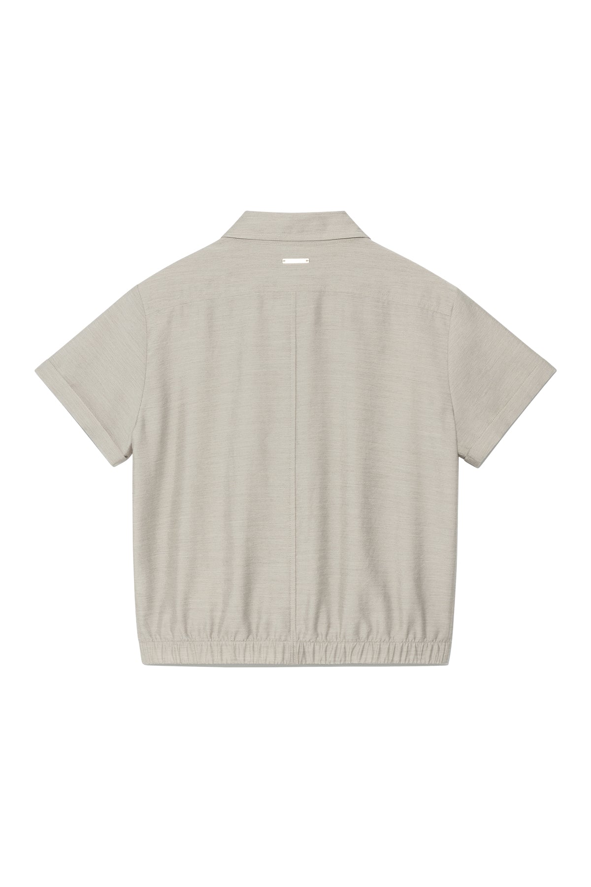 Matinkim Half Sleeve Light Blouson IN Beige
