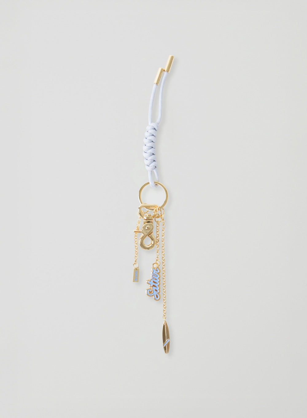 Satur Surfboard Keyring - Gold