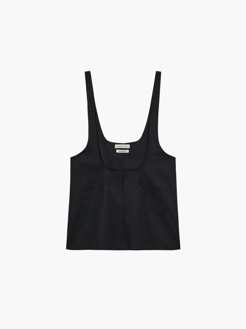 Margesherwood Belted Apron Mini Dress black