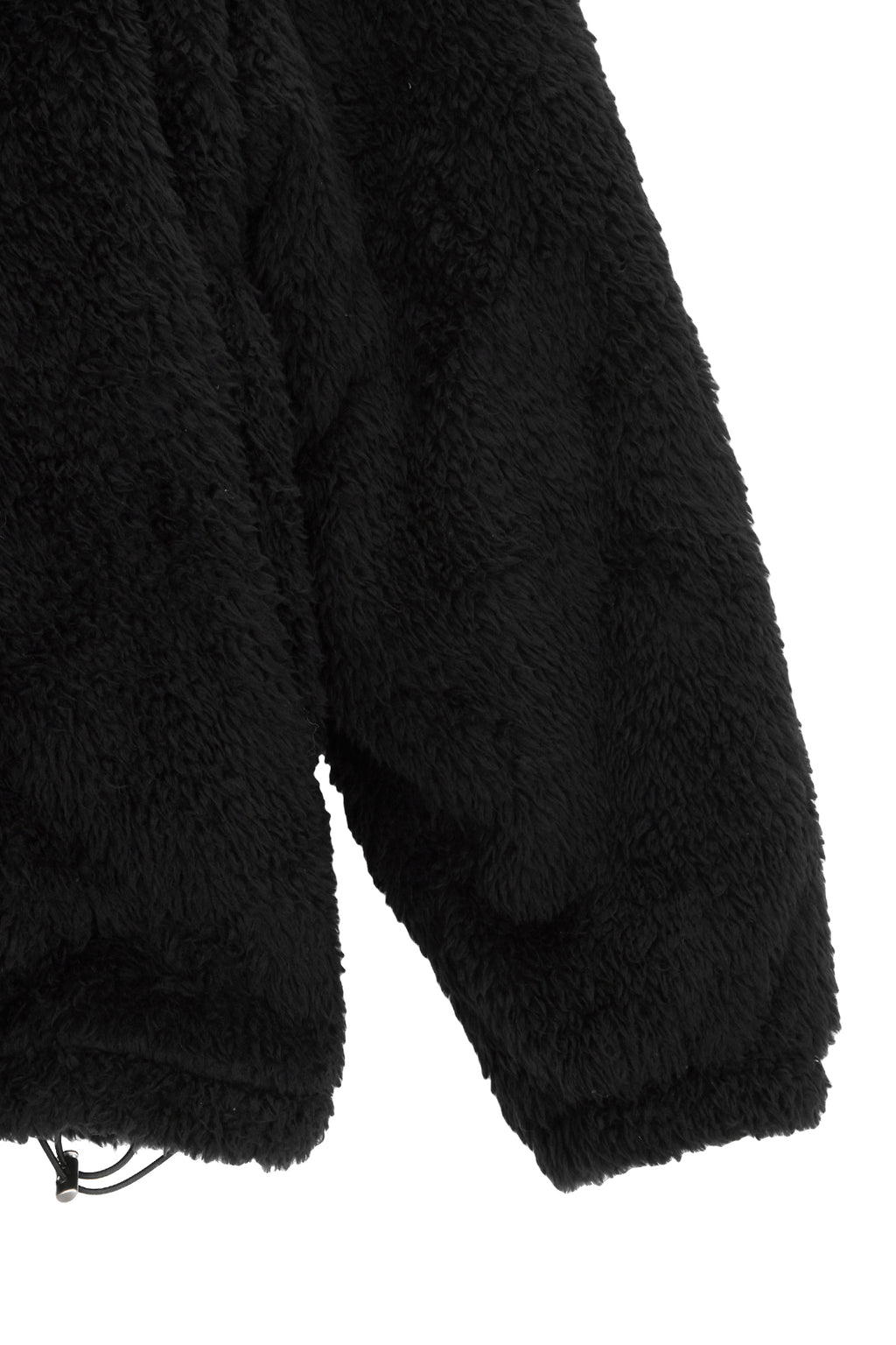 Matinkim Back Logo Fleece Jumper For Men IN Black