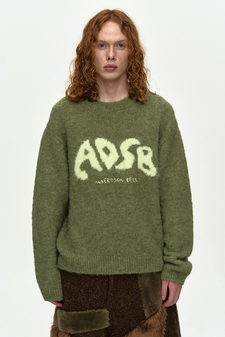 Andersson Bell Adsb Intarsia Crew-Neck Sweater