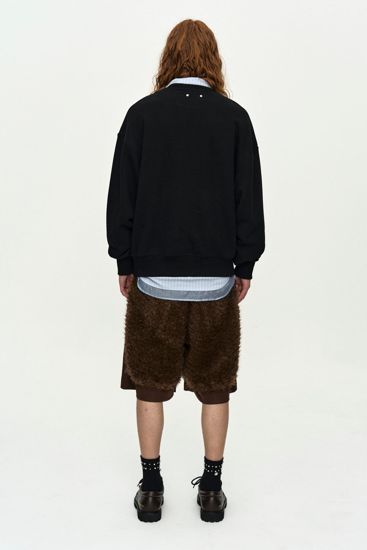 Andersson Bell Unisex Arch Logo Layered Sweatshirt