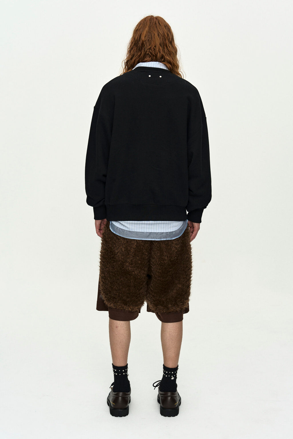 Andersson Bell Unisex Arch Logo Layered Sweatshirt