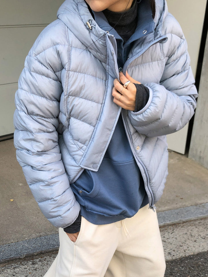 Raive Lightweight Hooded Down Jumper