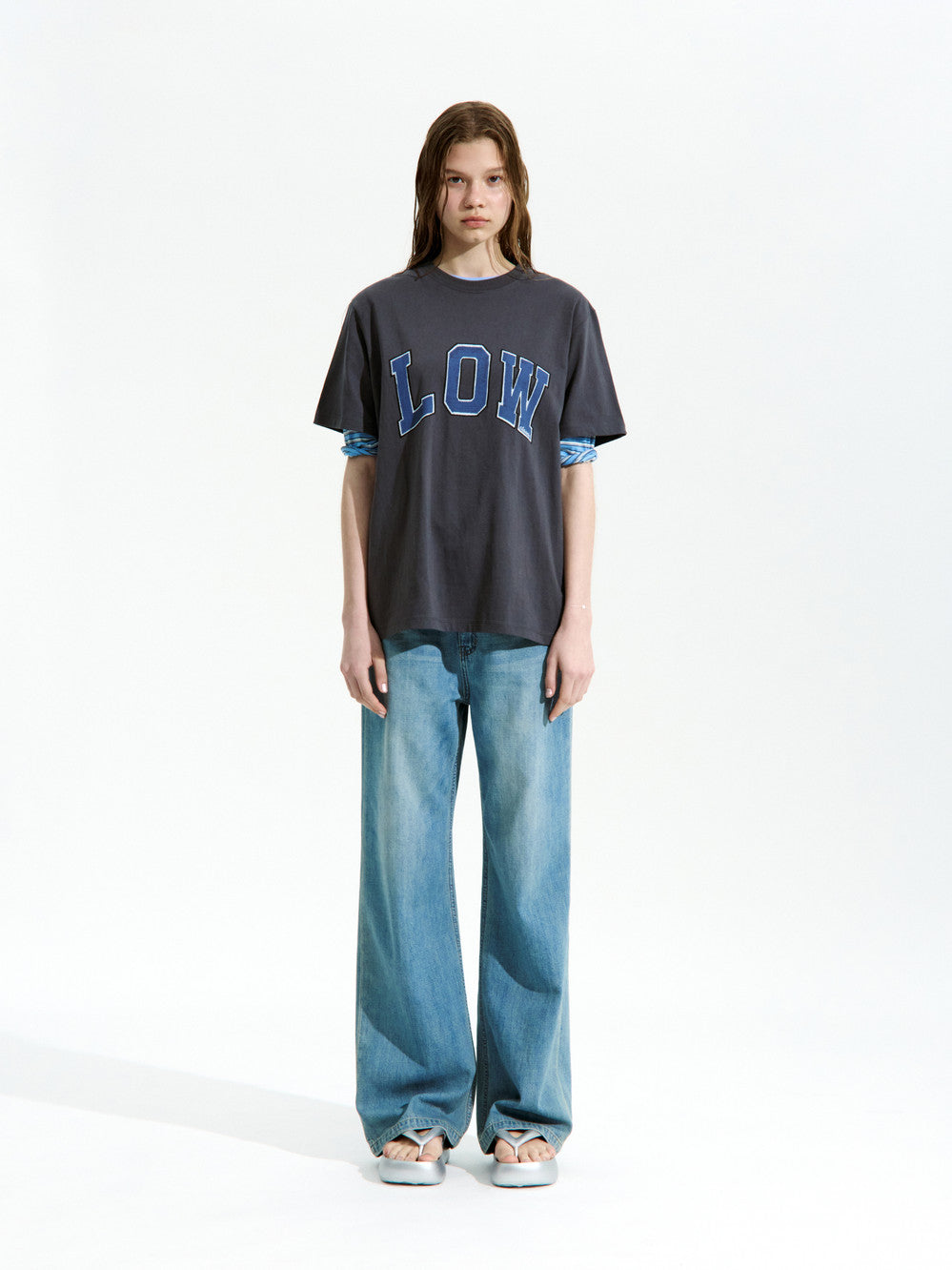Low Classic Low T-Shirt Charcoal