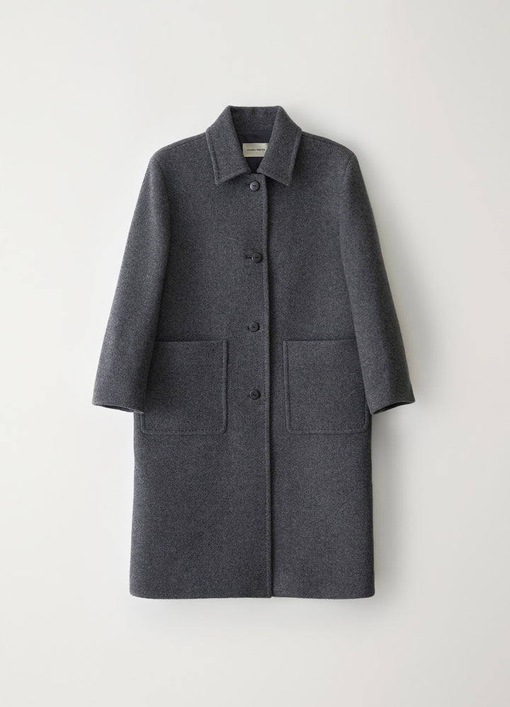 Nothing Written Rohmer long wool coat (Dark gray)