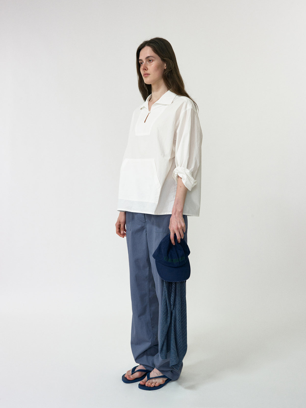 Nothing Written Nou fatigue pants (Indi blue)