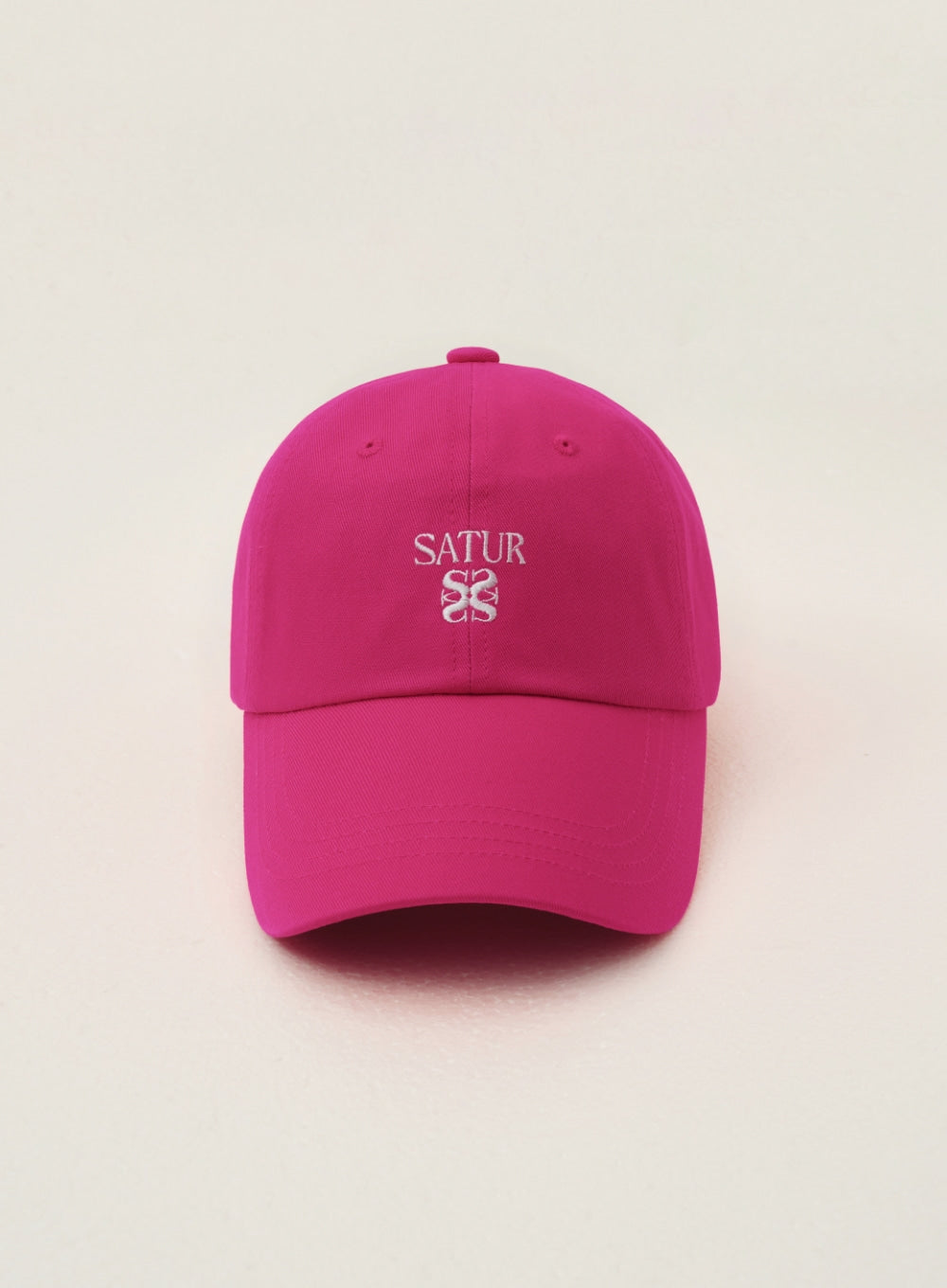 [satur] Classic Logo Ball Cap - Pink
