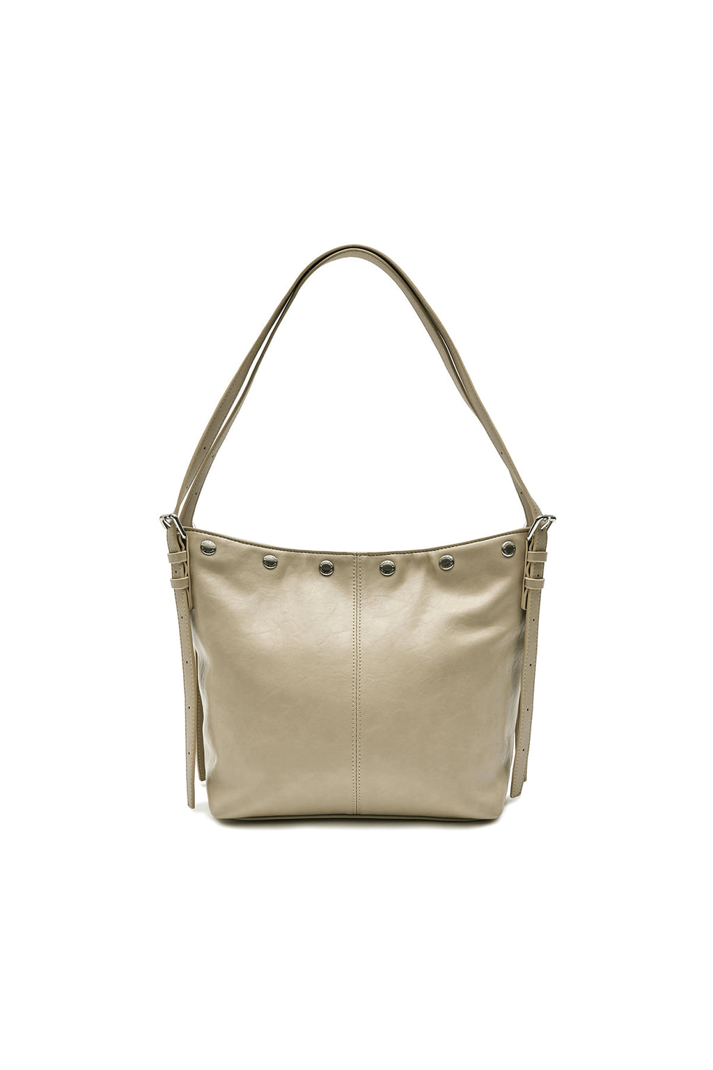Matinkim Matin Stud Point Small Shoulder Bag IN Beige
