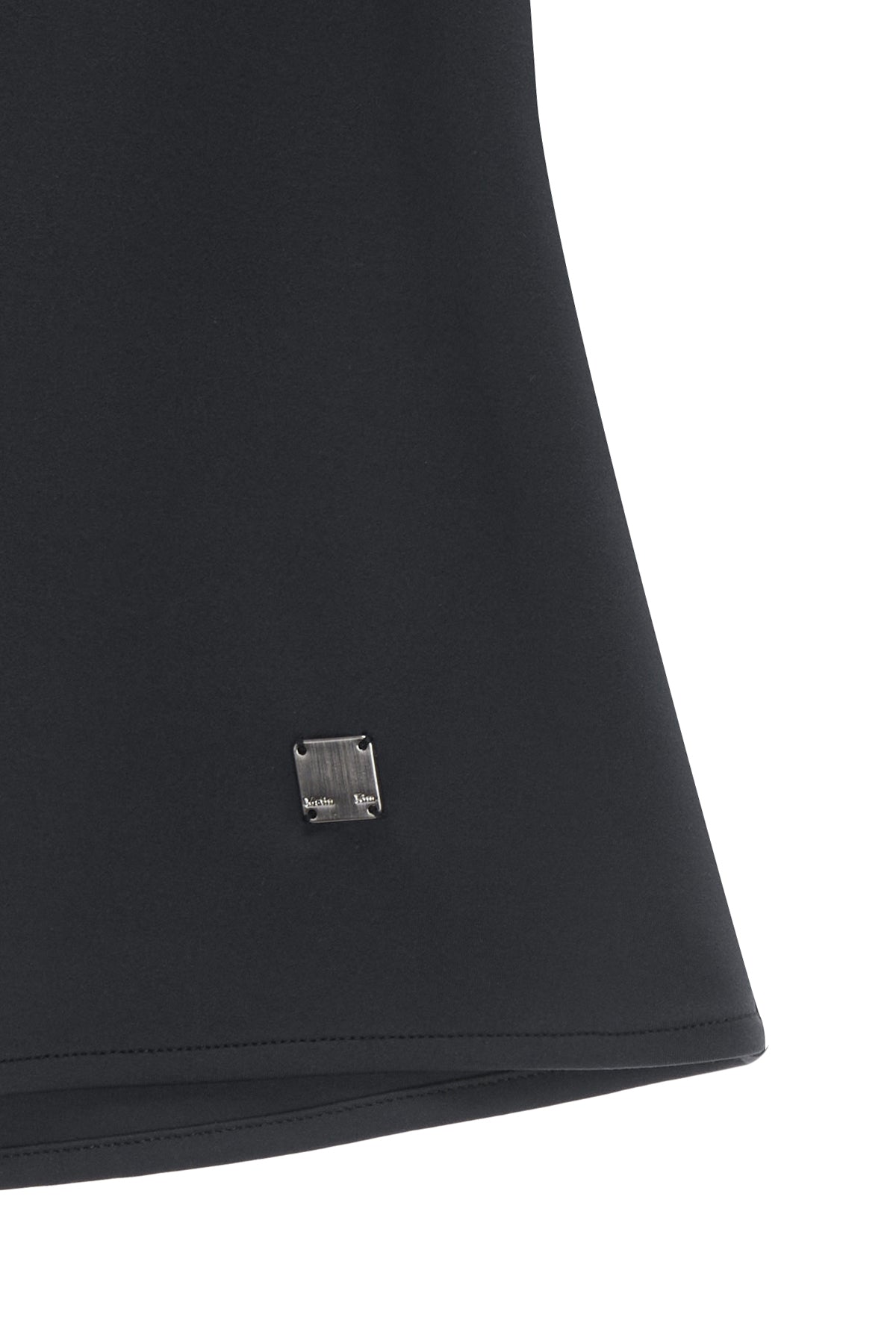 Matinkim Flare Micro Pants Skirt IN Charcoal