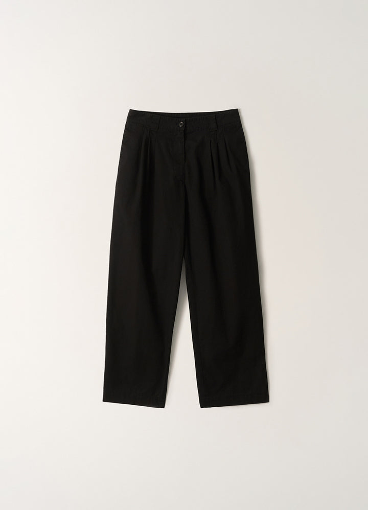Nothing Written Lena 3-tuck pants (Black)