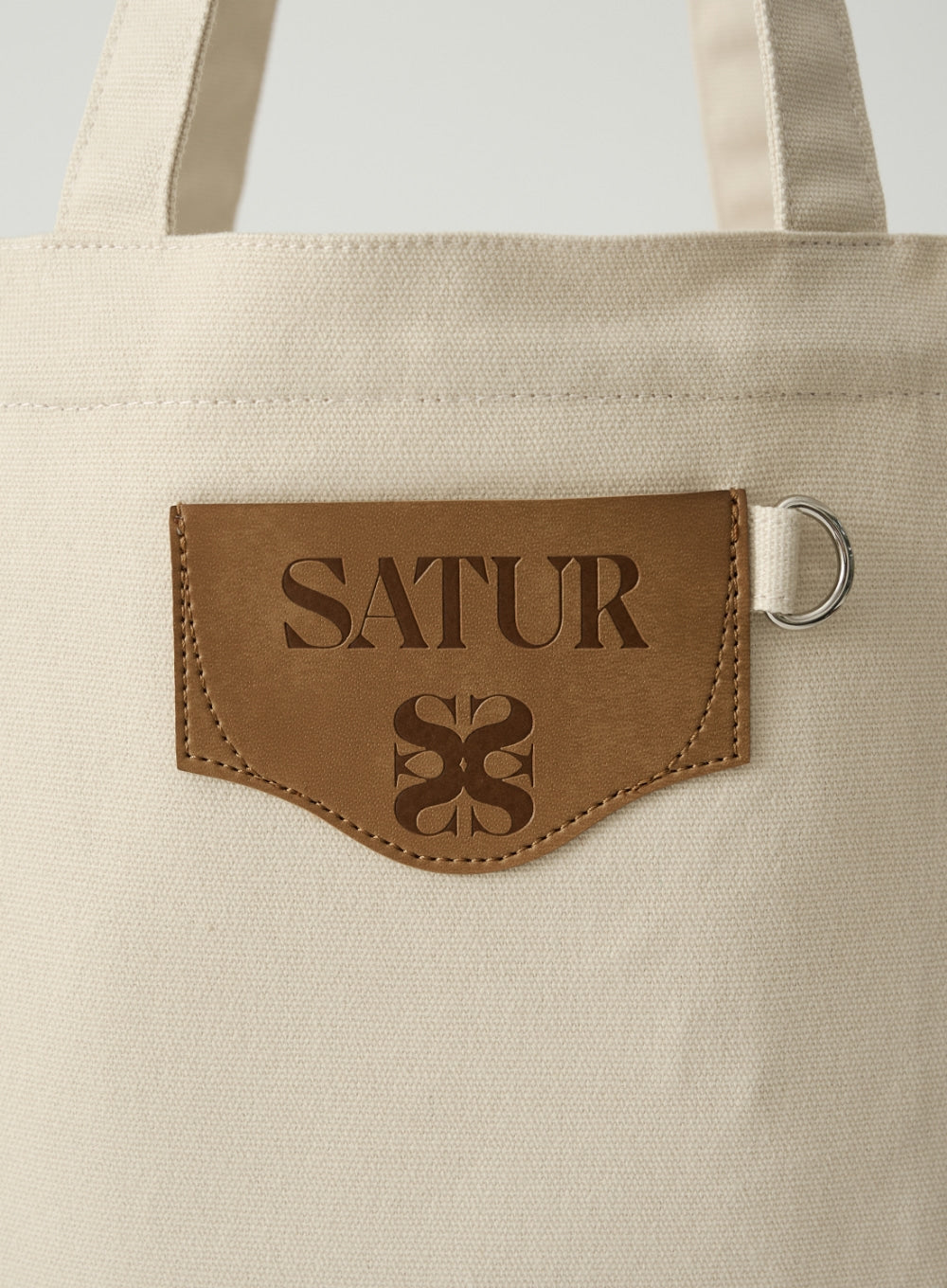 [satur] Organic Canvas Bag - Classic Ivory