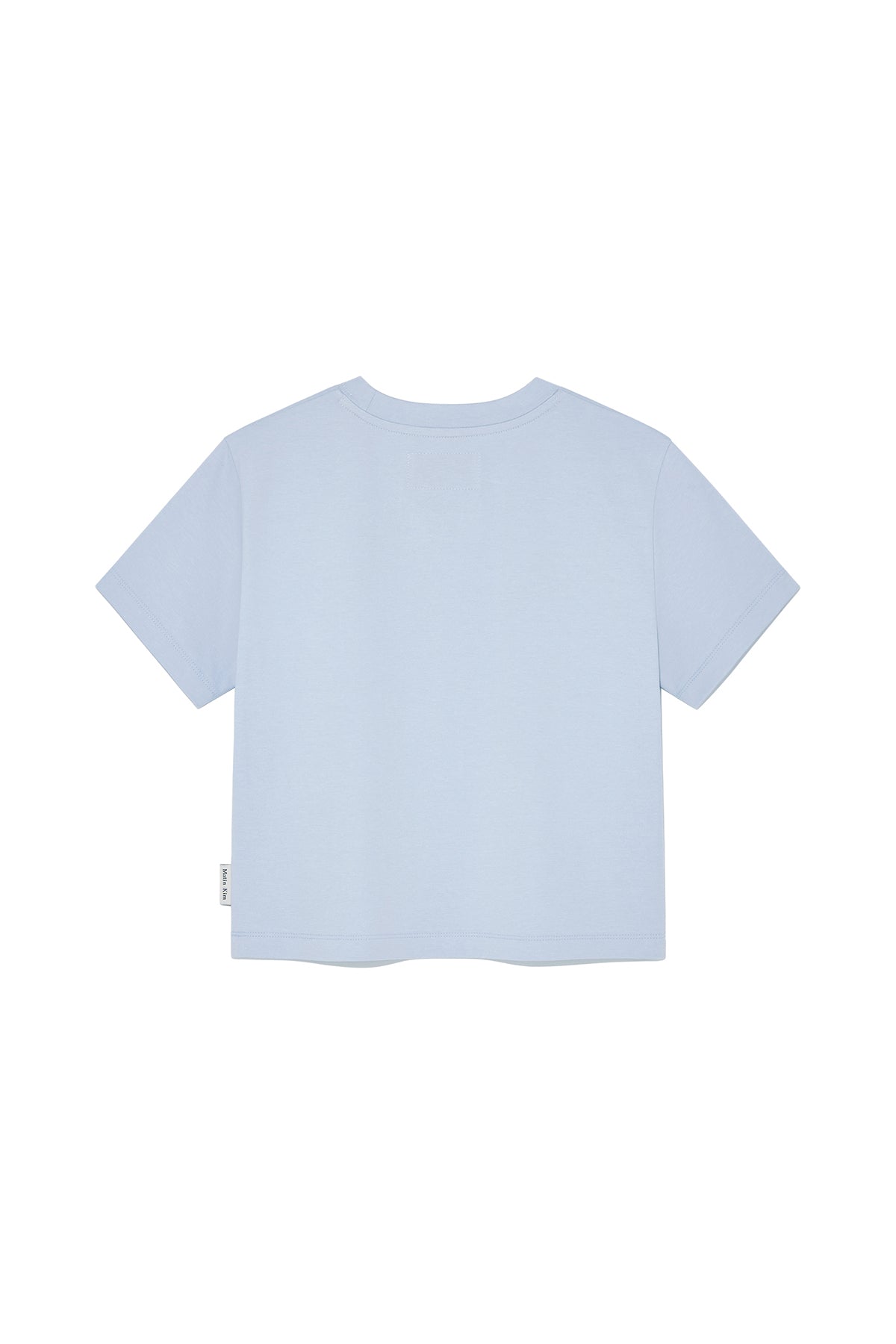 [matinkim] COLOR NAME PRINTING TOP IN LIGHT BLUE