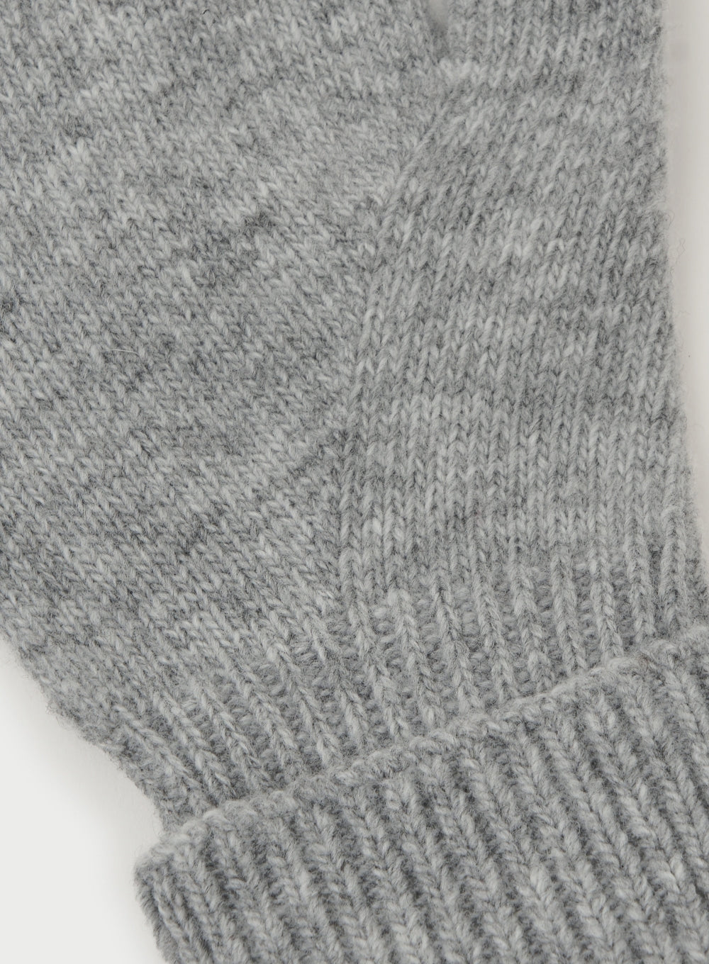[satur] Verona Knit Gloves - Light Gray