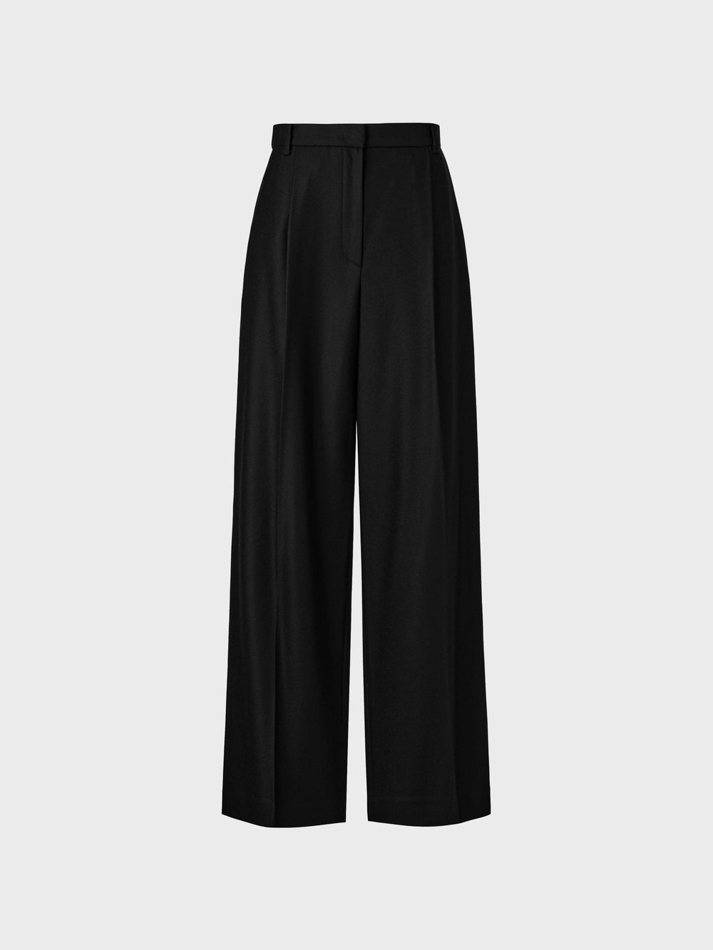 EENK Pintuck Relaxed Pants - Black