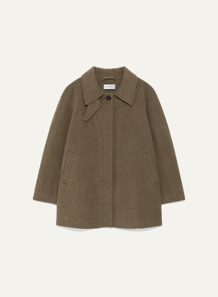 Kindersalmon Cassia Half Coat Amber