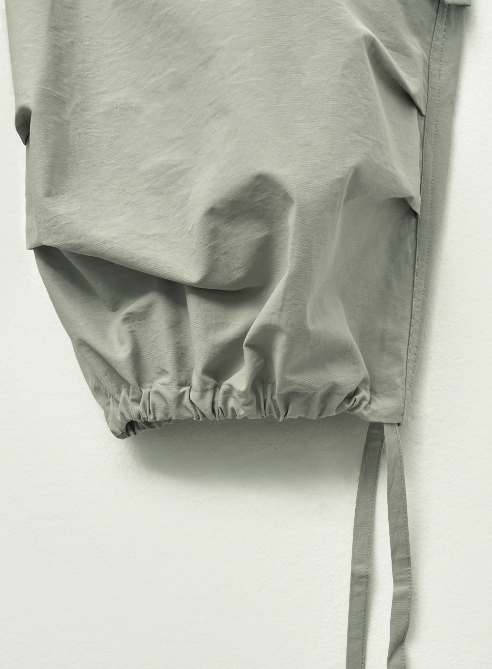 [satur] Nylon Parachute Shorts - Gray