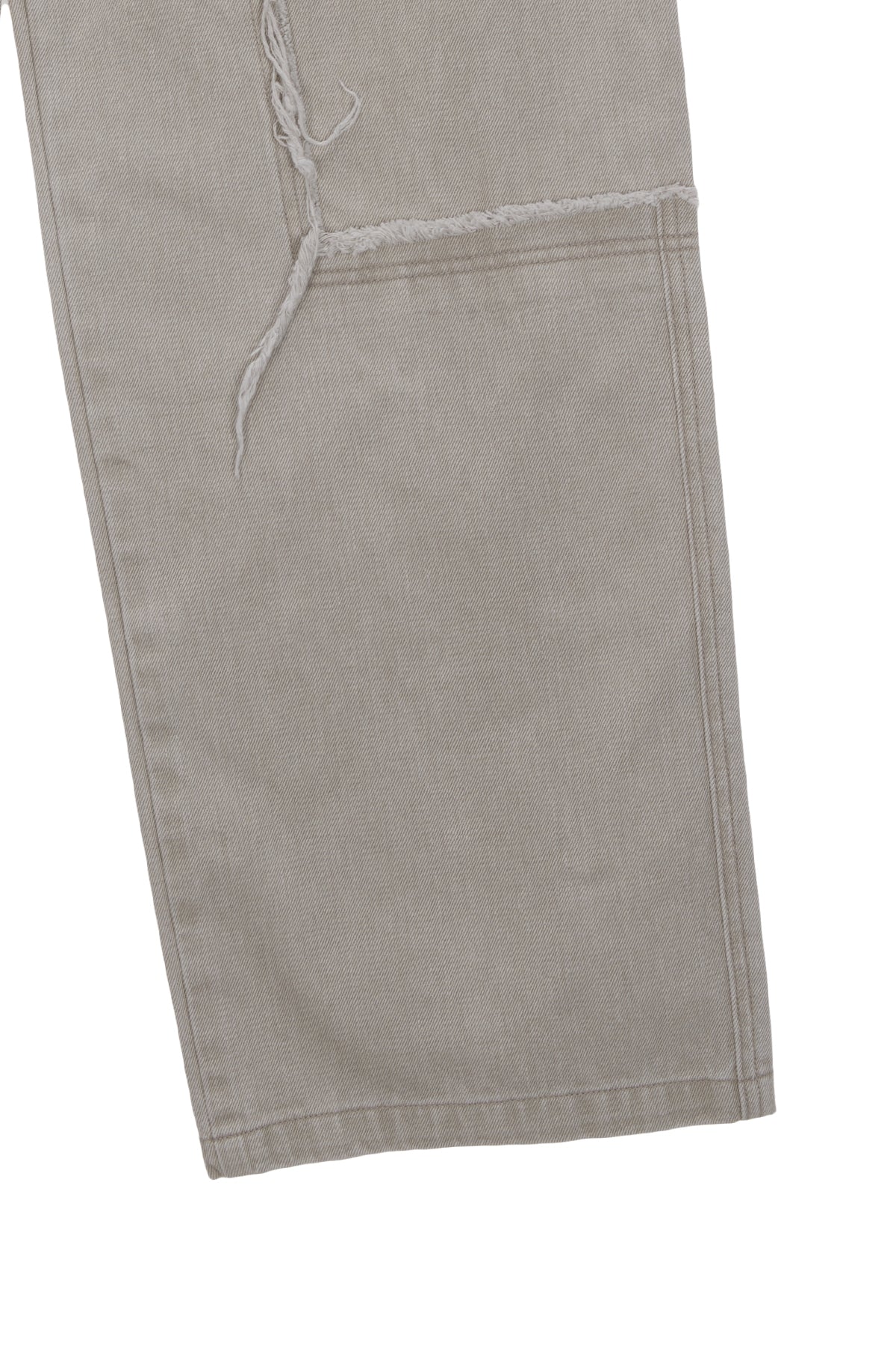 Matinkim Double Knee Cotton Denim Pants For Men IN Beige