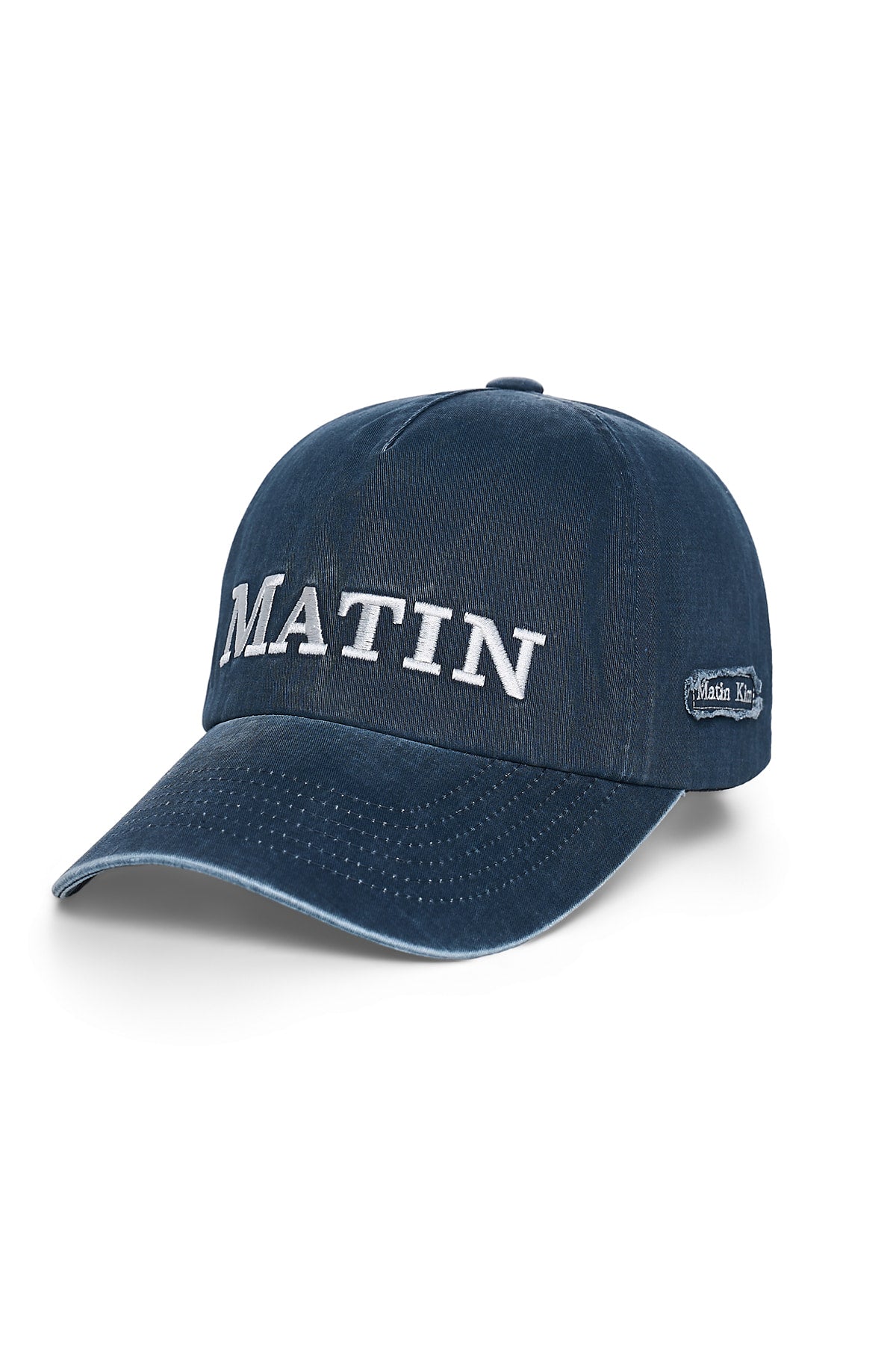 Matinkim Matin Flat Crown Ball Cap IN Navy