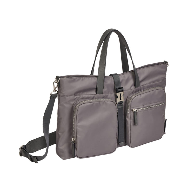 Vunque Hey Double Pocket Tote M Grey