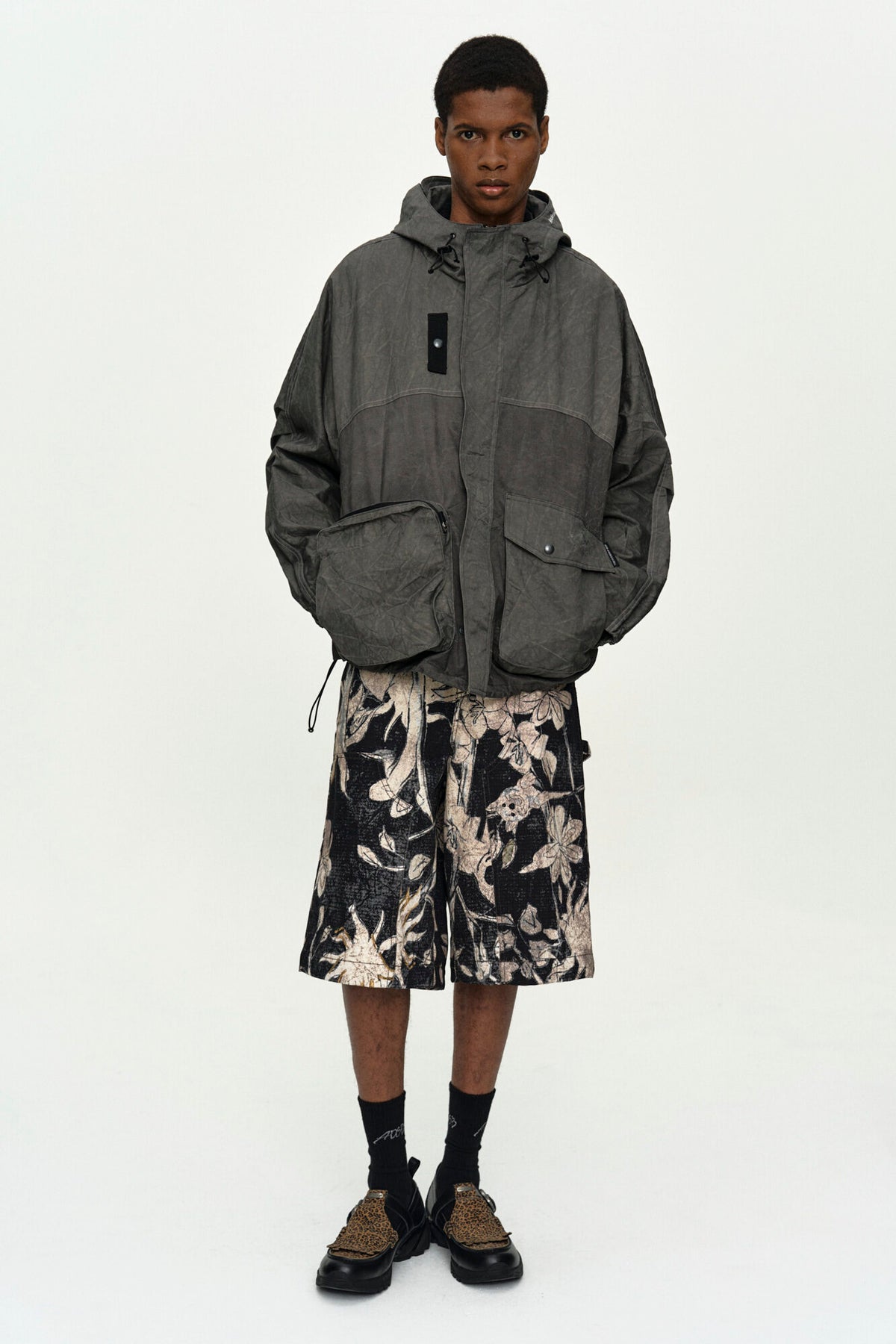 Andersson Bell Unisex Tie-Dyed Beach Shell Jacket
