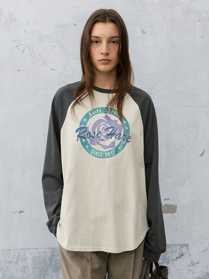 Raive Raglan Graphic T-Shirts