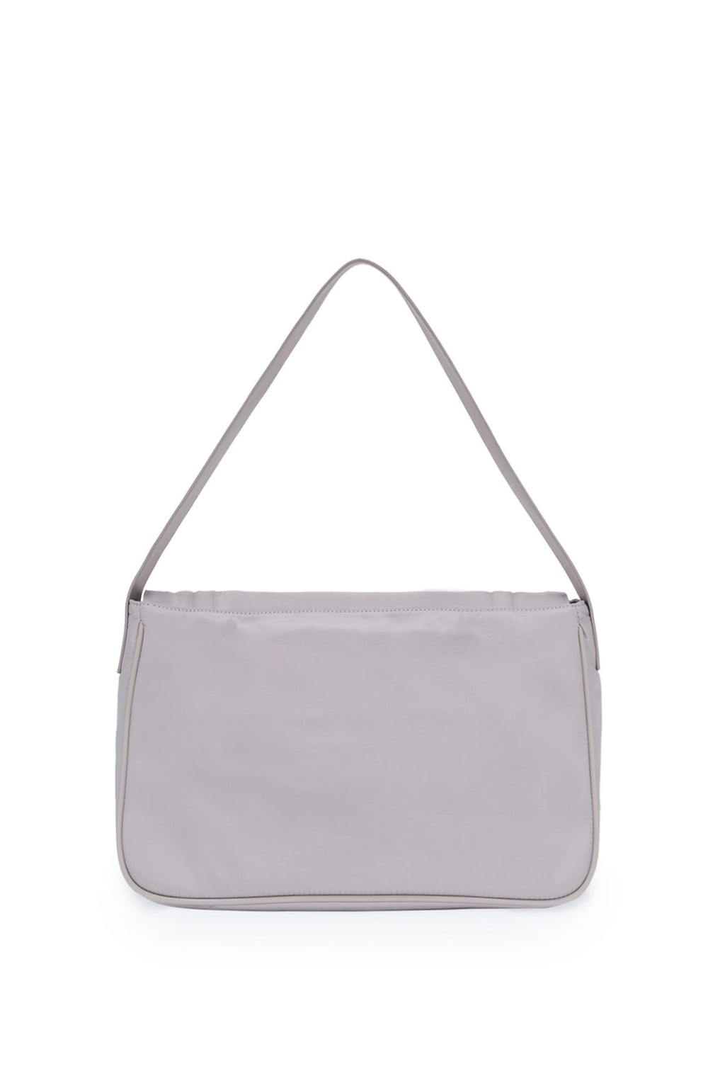 [matinkim] BUCKLE BAG IN LIGHT GREY