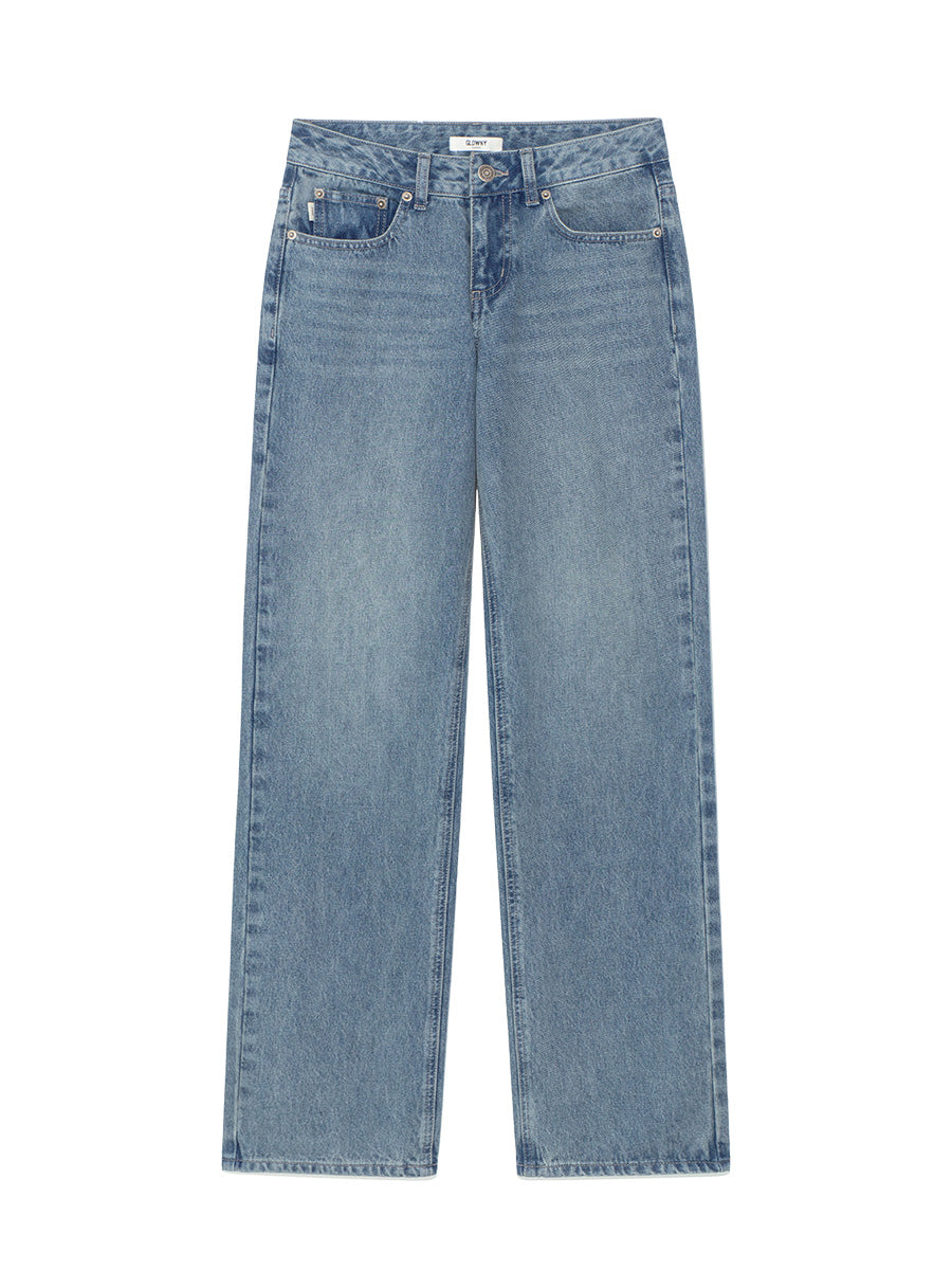 GLOWNY The Malissa Jeans (Washed Blue)