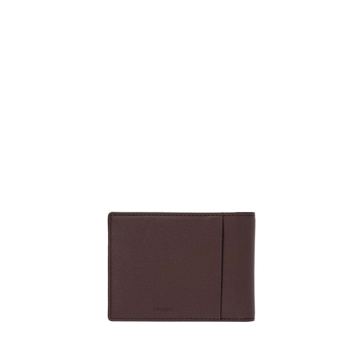 Vunque Perfec Slim Half Wallet Dark Brown